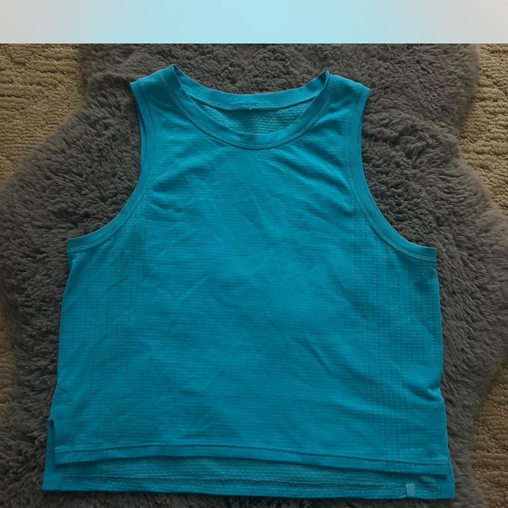 lululemon athletica Vibrant Blue Tank Top